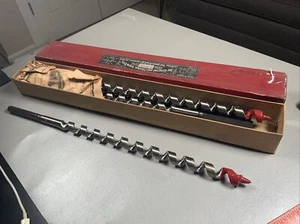 ONE (1) - NOS Vtg Irwin 12/16" 520H Power Ship Auger Bit Hex Shank 17.5” #RD - Picture 1 of 10
