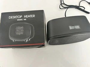 900 W geräuscharme tragbare Desktop-Raumheizung - Bild 1 von 2