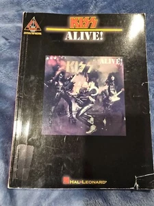 Hal Leonard Kiss Alive! Guitar Tab Songbook Copyright 1974 - Picture 1 of 3