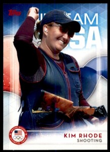 2016 TOPPS US OLYMPIC TEAM KIM RHODE SHOOTING #13