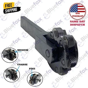 6 Knurls Tornillo Soporte para Herramientas Knurling Cabezal Giratorio Multi Knurl Grueso 5" - Imagen 1 de 5