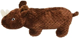 Patchwork Pets 15'' Wild Waffles Rhino - Dog Toy - Picture 1 of 1