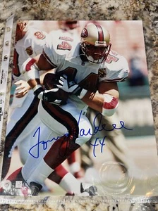 Tommy Vardell Autographed San Francisco 49ers 8X10 Signed Photo Auto - Picture 1 of 2