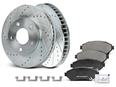 For 2000-2005 Buick LeSabre Brake Pad and Rotor Kit Front APR 62544RGFR 2002 - Image 1 of 2