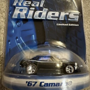 Hot Wheels 1967 Black CHEVY CAMARO ‘67 Real Riders Limited Edition 2005 NEW - Picture 1 of 10