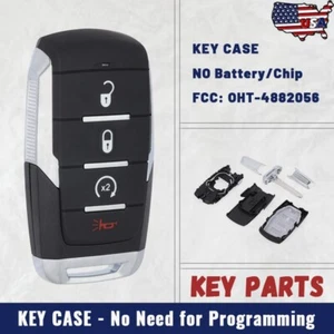 for Ram 1500 - 2019 2020 2021 2022-2024 Smart Remote Key Shell Fob OHT-4882056 - Picture 1 of 5