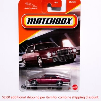Coche modelo Matchbox 1977 Jaguar XJ6C 06/125 escala 1:64 Foto 1 de 4