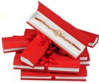 12pc Red Watch Gift Boxes for Bracelet Boxes High Quality Red Jewelry Gift Box