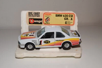 A41 1:24 BBURAGO BURAGO 0173 173 BMW 635 GR. A FPS EXCELLENT SUR PLINTH - Photo 1/4