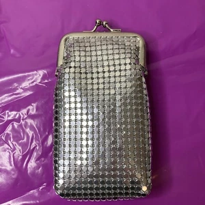 La Regale Silver Mesh Cigarette Case Pouch Case - Picture 1 of 12