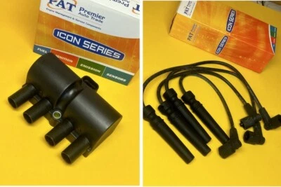 Ignition coil + leads for Holden TK BARINA 1.6L 05-11 F16D3 2 Yr Wty - image 1 of 4