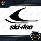 Compatible with Ski-Doo Left Side Snowmobile Logo Vintage Vinyl Decal Stickers