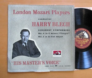 CLP 1010 Schubert Symphony 4 & 5 Harry Blech London Mozart Players NEAR MINT HMV - Picture 1 of 5