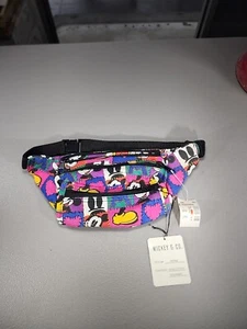 NWT Disney Parks Mickey Mouse Hip Fanny Pack Mickey & Co WDW Bag Disney 197054 - Picture 1 of 4