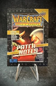 Blizzard Legacy Collection Warcraft (PN-1) PATCH NOTES Insert - Picture 1 of 2