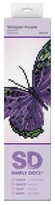 Diamond Dotz Simply Dotz Diamond Art Kit 9"X9"-Whisper Purple - Picture 1 of 1