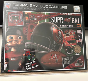 NFL Tampa Bay Buccaneers Search Jigsaw Puzzle 500 Pieces 24" x 18" Pieces Sealed