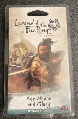 For Honor And Glory Dynasty Pack Legend Of The Five Rings Card Game L5C03 LCG - Image 1 of 2