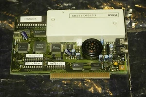 Modem 8 bits Siemens - S26361-D836-V1 - Emplacement ISA - RJ45 - PC rétro et vintage années 80 - Photo 1/2