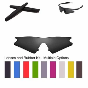 Walleva Lenses and Earsocks for Oakley M Frame Sweep - Multiple Options - Picture 1 of 36
