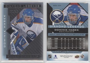2021-22 Upper Deck Black Diamond Diamond Legends /249 Dominik Hasek #BDL-DH HOF