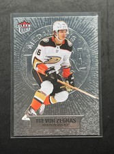 Trevor Zegras 2021-22 Upper Deck Fleer Ultra Medallions Insert Card #M-50