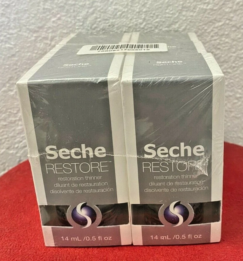 6 x Seche RESTORE - Diluyente de esmalte de uñas 0,5 oz/14 ml Foto 1 de 3