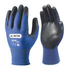 Skytec Ninja Work Gloves Lite Light PU Technical Precision Actifresh Coated Blue