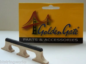 Banjo Bridges (2) New 5/8" Maple with Ebony Top GB-1 ~Free Shipping To U.S.A.~ - Picture 1 of 5