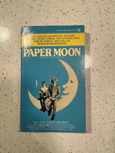 Paper Moon By Joe David Brown Vintage (Paperback, 1973) Movie Tie-In - Picture 1 of 1