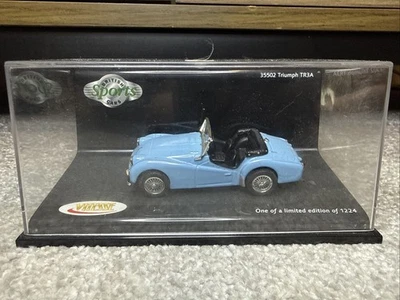 VITESSE DIECAST 1/43 TRIUMPH TR3A WEDGEWOOD BLUE - Image 1 of 4