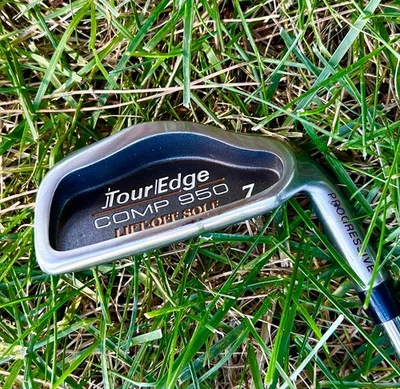 Tour Edge Comp 950 35° 7 Iron Lift Off Sole Steel Shaft 37” RH - Image 1 of 4
