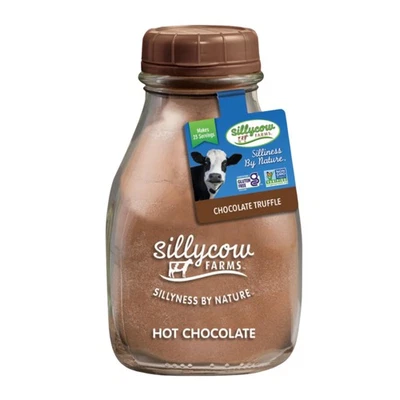 Mezcla de chocolate caliente con trufa Sillycow Farms 16,9 OZ idea de regalo sin gluten Foto 1 de 4
