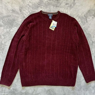 Suéter De Colección Dockers Para Hombres XL Texturizado Chenille Minimalista Preppy Nuevo Con Etiquetas Sin Stock Foto 1 de 4