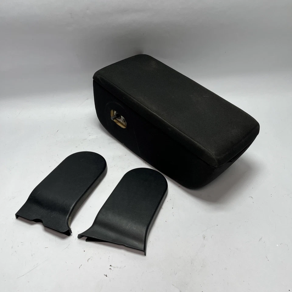 04-11 Ford Ranger / Mazda B Centro 2 Pernos Consola Apoyabrazos Tela Negra OEM LEER Foto 1 de 4