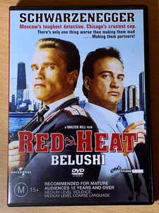 Red Heat Arnold Schwarzenegger James Belushi (DVD, 1988) Región 4 GC - Imagen 1 de 3