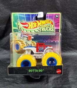 NEW 2025 MONSTER TRUCK JAM HOT WHEELS GOTTA GO GLOW IN THE DARK FREE SHIPPING - Picture 1 of 4