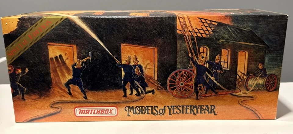 Modelos Matchbox de antaño 1932 MercedesBenz camión escalera quad coleccionable Foto 1 de 4