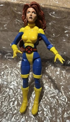 Marvel Legends Jean Grey X 战警人偶 Jim Lee(禧年身体)蓝色黄色套装 — 第 1/2 张图片