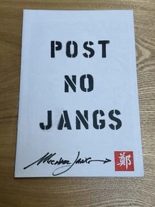 Michael Jang Zine : Post No Jangs 2022 Signed Art Book San Francisco CA - Bild 1 von 10
