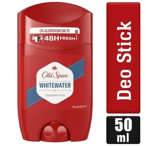 Old Spice High Endurance Deodorant Stick Whitewater for Men (Pack of 1) - 50ml - Picture 1 of 11