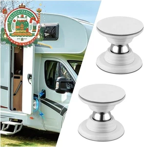 Heavy-Duty Magnetic RV Door Holder Baggage Catch Latch for to White - Picture 1 of 4