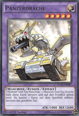 YuGiOh Panzerdrache DUEA-DE097 Rare Excellent 1st - Bild 1 von 2