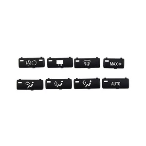 Car Ac Climate Control Heat Heater Controls ABS + PC Parts 14pcs Black - Picture 1 of 12