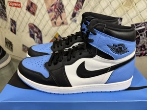 Air Jordan 1 Retro Alto OG UNC Hombre Talla 14 Azul Universitario Negro DZ5485-400 - Imagen 1 de 9