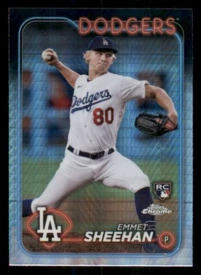 2024 Topps Chrome Prism Refractors #221 Emmet Sheehan - Image 1 of 2