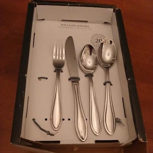 16-teiliges Set Williams Sonoma Townsend VLE Collection NEU 18/10 Edelstahl Besteck - Bild 1 von 10
