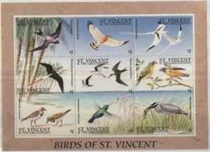 Foglio Uccelli di St. Vincent, 1996 - St. Vincent & Grenadines - MNH ** [GSV02] - Zdjęcie 1 z 1