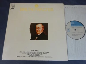 WAGNER - PRELUDES / OVERTURE LP, Columbia S/O, Bruno Walter, SONY SONC 10461 - Picture 1 of 4