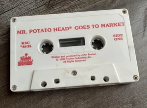 Vintage 1984 Mr. Potato Head Goes to Market Cassette Tape from Kid Stuff - Imagen 1 de 3